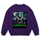 LOS AMBIT.のZOMBIE CAT green スウェット