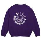 Art Studio TrinityのRING THE ALARM【濃色ベース】 Crew Neck Sweatshirt