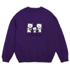 Kizplanning 「Sylph&Devil's」のしろいぬルッチー【3wes】トレーナー Crew Neck Sweatshirt