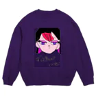 笠間臨戦態勢のずっと夏休みでいいのに… Crew Neck Sweatshirt