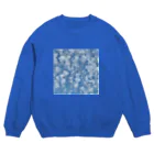 キキとココからの空と雲＠リシケシュ／インド Crew Neck Sweatshirt