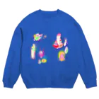 箕浦建太郎のほけったー Crew Neck Sweatshirt