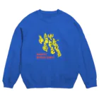 オグチヨーコのHappy birds day 2020 Crew Neck Sweatshirt