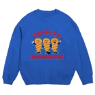 RIKOの陽気なツイストドーナツ3 Crew Neck Sweatshirt