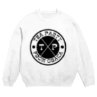 TEA PARTY Dance ShopのT・P スウェット White Crew Neck Sweatshirt