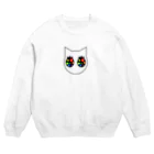 ベンジャミン8の七色の目 Crew Neck Sweatshirt