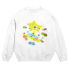 カニホイップのありご Crew Neck Sweatshirt