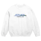 CHIYONの【只見線】第八只見川橋梁とキハE120形🚃💙 Crew Neck Sweatshirt