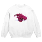 TANIKU-WANのドライフラワーシリーズ（ブーゲンビレア） Crew Neck Sweatshirt