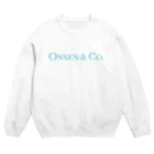 温泉グッズ@ブーさんとキリンの生活のONSEN＆CO. Crew Neck Sweatshirt