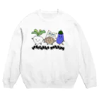 sari'sのvegetables marching Crew Neck Sweatshirt