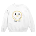 BuuuHomeの幸せ笑顔 Crew Neck Sweatshirt