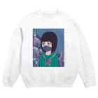 すちゃもんがの制服地雷系女子₍ ^. ̫ .^ ₎ Crew Neck Sweatshirt