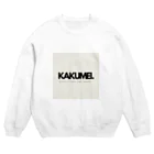 KAKUMEI.のKAKUMEIのロゴ Crew Neck Sweatshirt