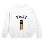 マジシャンもやしくんのショップのYOJI（爪楊枝） Crew Neck Sweatshirt