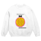 むいちゃんの農家あるあるのかわぽぽパッション Crew Neck Sweatshirt