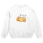 しましま製作所のかにぱん屋さん Crew Neck Sweatshirt