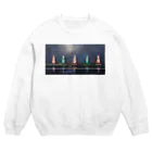 かよコーンショップのカラーコーン・雨のスーパーファイヴ Crew Neck Sweatshirt