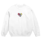 maplesのHEART Crew Neck Sweatshirt