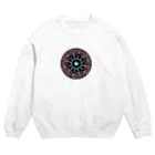 始季彩＠suzuriの聖夜−丸ver. Crew Neck Sweatshirt