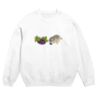 やまさきゆみこのリチャードソンジリス・grape Crew Neck Sweatshirt