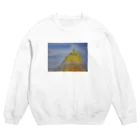 金木犀のモンサンミッシェル Crew Neck Sweatshirt