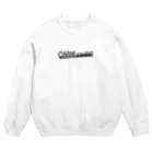 CarneTribe second カルネトライブセカンドクラフトビアバーのCarneTribe モノクロロゴ スウェット Crew Neck Sweatshirt