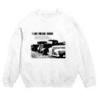 KNS designのレトロトラック Crew Neck Sweatshirt