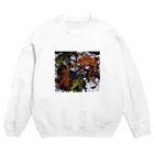 兎派の踊る細胞(punk) Crew Neck Sweatshirt