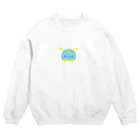 アオウミウシのあーちゃんのアオウミウシのあーちゃん Crew Neck Sweatshirt