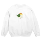 しょんぼりざうるすのえらいんこ Crew Neck Sweatshirt