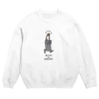 PokuStarの豚の角煮を掲げる Crew Neck Sweatshirt