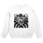 HOSSICO MODE Clothesの幻想の花 Crew Neck Sweatshirt