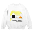 HBridge Storeのおにぎりとたくわん Crew Neck Sweatshirt