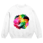 REBELLIONのYUKIYASU Flowers Crew Neck Sweatshirt