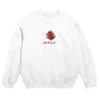 つぐひとの輪切りなりんご Crew Neck Sweatshirt