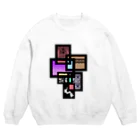 Ｍ✧Ｌｏｖｅｌｏ（エム・ラヴロ）のパネル Crew Neck Sweatshirt