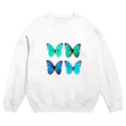 shunhikaruのSwallowtail Crew Neck Sweatshirt