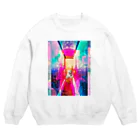 オミナエシの夢の中のクマちゃん Crew Neck Sweatshirt