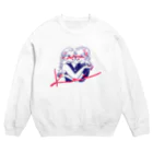 kameのくっつきガールズ Crew Neck Sweatshirt