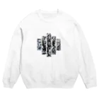 兎派の渦(uzu) / No.3 Crew Neck Sweatshirt