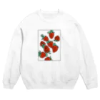 sakura_のSTRAWBERRY Crew Neck Sweatshirt