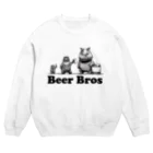 planetNITのビール3兄弟 Crew Neck Sweatshirt