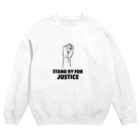 FICTIONのSTAND BY FOR JUSTICE Crew Neck Sweatshirt