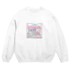 夢野ネロの健康で文化的な生活 Crew Neck Sweatshirt