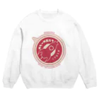 51015のスペースミルク-ロゴ Crew Neck Sweatshirt