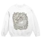 加藤 光雲の花葬 Crew Neck Sweatshirt