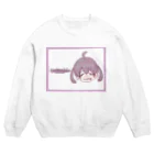 村人B_.のにーとしょうじょ. Crew Neck Sweatshirt