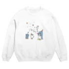 cage_a_oiseauxのペンギン印のこんぺいとう Crew Neck Sweatshirt