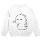 warisu.netのきょーりゅー Crew Neck Sweatshirt